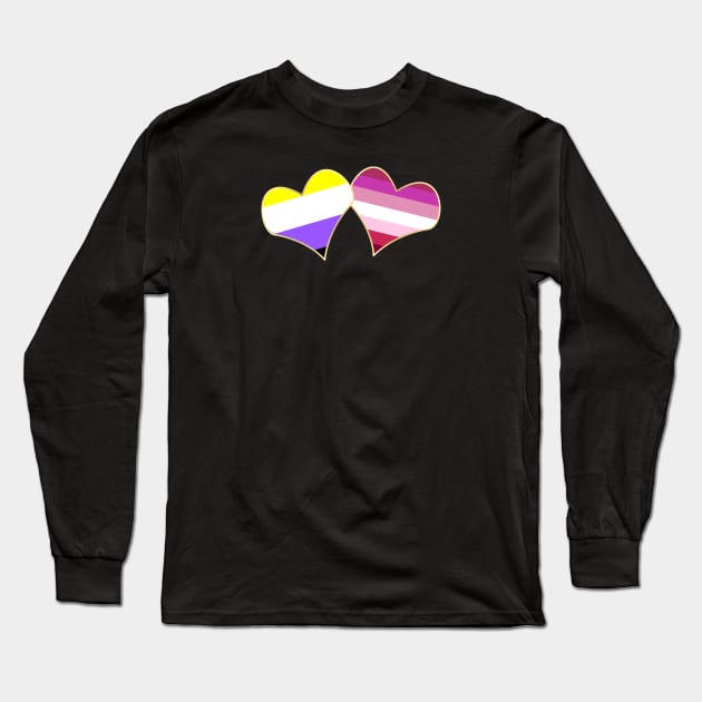 Non-gender/Orientation Long Sleeve T-Shirt by traditionation